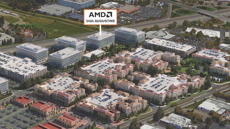 Advanced Micro Devices (AMD), Irvine Company Office Properties, Santa Clara Square, Silicon Valley, Bay Area