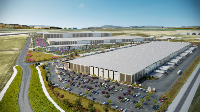 Napa Logistics Park, American Canyon, DivcoWest, Orchard Partners, Bay Area, Cushman & Wakefield, Colliers, Ware Malcomb, Oltmans Construction