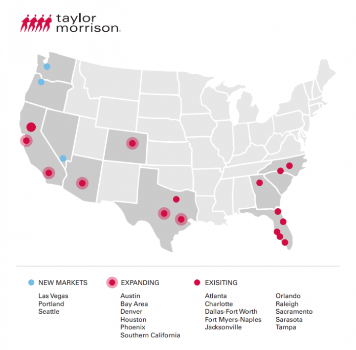 Taylor Morrison, Polygon Northwest Homes, William Lyon Homes, Washington, Oregon, California